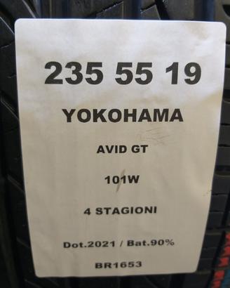 2 GOMME 235 55 19 YOKOHAMA BR1653