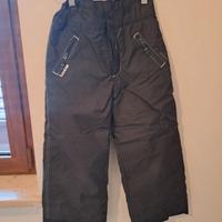 Pantaloni da sci Wed'ze età 6 anni da bambina. 
