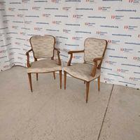 Coppia Sedie con braccioli stile Luigi XV