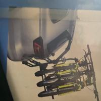Porta bici posteriore nuovo Norauto STRAP 100-3P