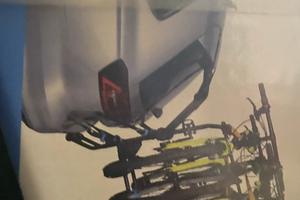 Porta bici posteriore nuovo Norauto STRAP 100-3P