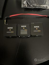 MICROFONI RODE GO 2 PROFESSIONALI
