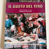 Libro vintage  “Il gusto del vino”, Peynaud