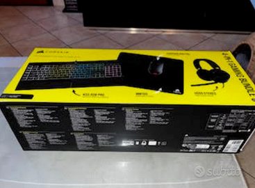 CORSAIR - BUNDLE GAMING 4-IN-1 - nuovo