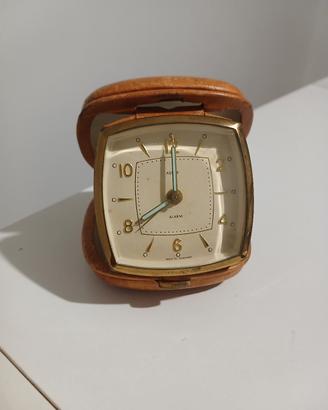 Sveglia da viaggio vintage Astrol con custodia
