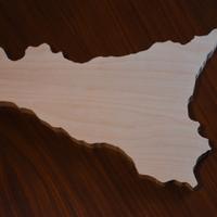 Tagliere Sicilia in legno di faggio