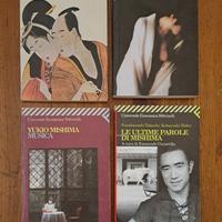 Quattro libri di Yukio Mishima. Ed. Feltrinelli