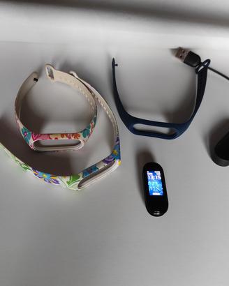 Smartband Xiaomi 4 con cinturini intercambiali