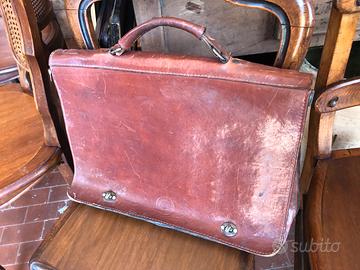 Borsa in cuoio vintage