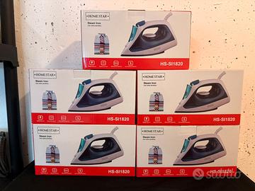 Lotto 5 Ferro da stiro nuovi