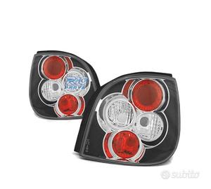 FANALI RENAULT SCENIC 99-03 LOOK LEXUS NERO