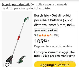 Bosch decespugliatore - Isio 3-