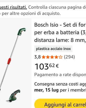 Bosch decespugliatore - Isio 3-
