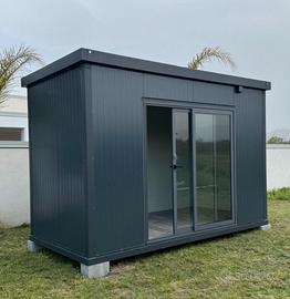 Box*MODULO ABITATIVO*PREFABBRICATO*COIBENTATO 4X2