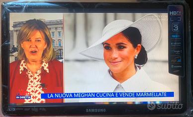 Samsung TV Monitor Led 20” DTV 2 HDMI Scart VGA CI