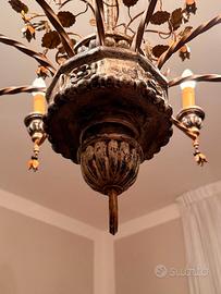 lampadario stile francese anni 60