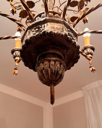 lampadario stile francese anni 60