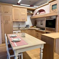 CUCINA CONTEMPORANEA ROVERE SBIANCATO