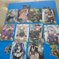 Set 10 carte Waifu Goddess Story