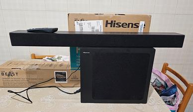 Soundbar Hisense HS2100 2.1 - Audio potente 240W