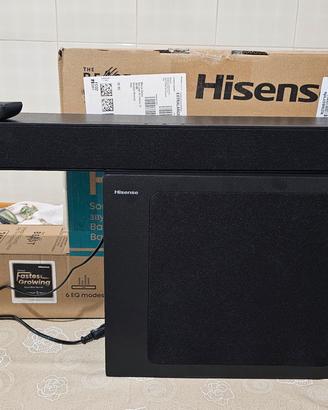 Soundbar Hisense HS2100 2.1 - Audio potente 240W