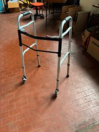 Deambulatore pieghevole mediland 2 ruote