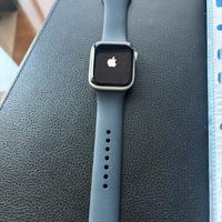 Apple WatchSE Nike 44mm, Argento con Cinturino Blu