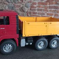 Bruder camion Man con cassone ribaltabile