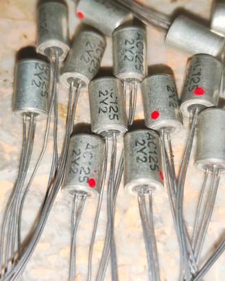 Transistor al Germanio AC125 Tungsram (Lotto 2Y2) 