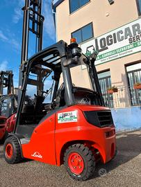 Carrello elevatore diesel marca Linde Modello H18D