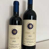 Coppia Sassicaia 2021 0,375 e 0,75