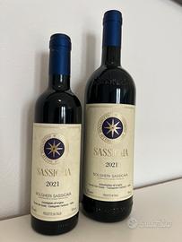 Coppia Sassicaia 2021 0,375 e 0,75
