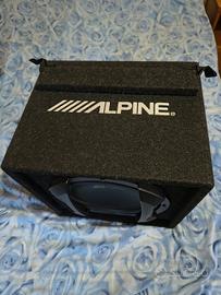2 subwoofer Renegade/Alpine 25 cm