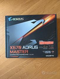 X570 GIGABYTE AORUS MASTER - Scheda madre con AM4