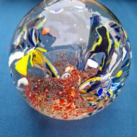 Fermacarte in vetro di Murano 