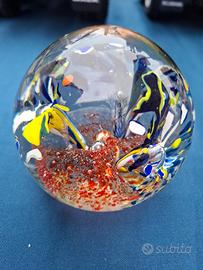 Fermacarte in vetro di Murano 