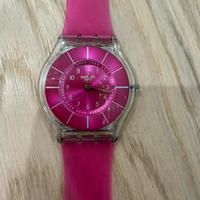 Orologio Swatch ultra sottile Pink Classiness