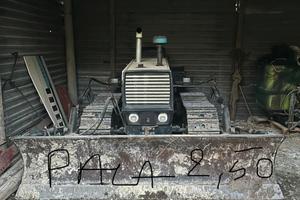 trattore lamborghini cingolato 