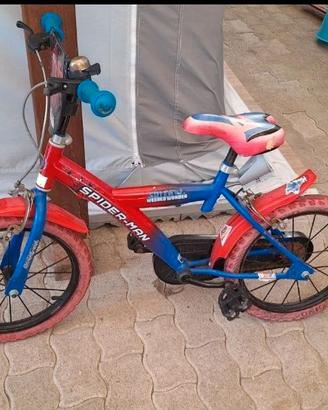 Bicicletta Spiderman