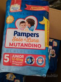 Pampers sole luna mutandino taglia 5