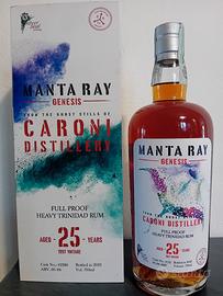 Rum Caroni Manta Ray Genesis 25y