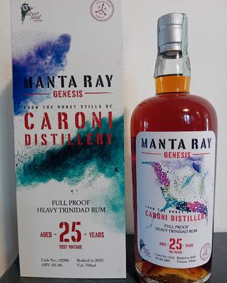Rum Caroni Manta Ray Genesis 25y
