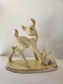 Statua "Cervo e cerbiatto"