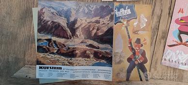Rara Brochure Vintage Kufstein Kaisergebirge anni 