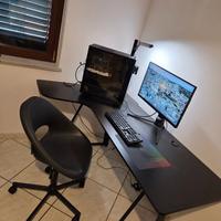 Sedia e Scrivania Gaming Ufficio