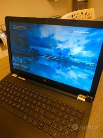 Hp 15bw056nl con memoria SSD e batteria nuove