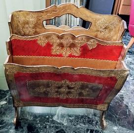 Portariviste anni 60 di legno 