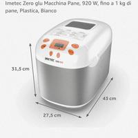 Macchina per fare pane  Imetec Zero Glu 