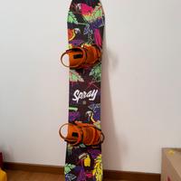 Snowdoard Funky Spray