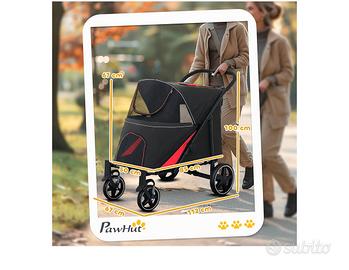 Passeggino per cani taglia media